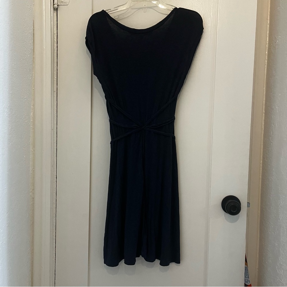Max Studio Indigo Scoopneck Midi Dress - Size Medium - Picture 7 of 8